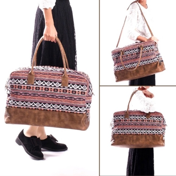 💥LAST ONE💥 Aztec Weekender Bag - Picture 4 of 7